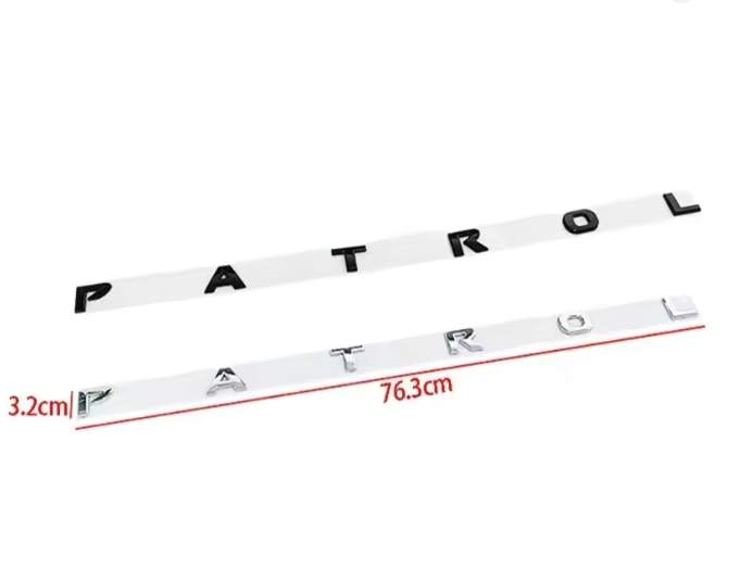 LETRAS NISSAN PATROL