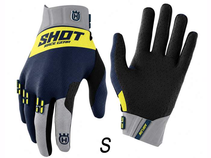 Guantes Shot Husqvarna Dark Grey