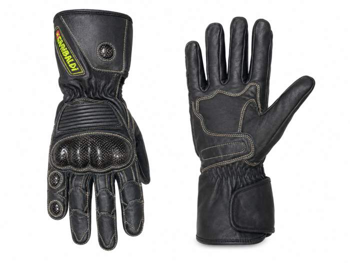 Guantes Moto Garibaldi Carbono