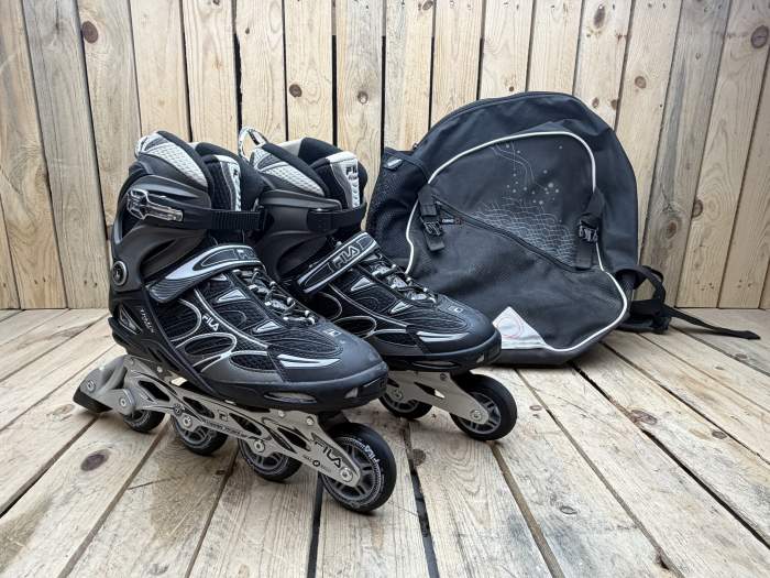 PATINES EN LINEA FILA CON MOCHILA
