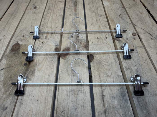 PACK 3 PERCHAS CON PINZA 35CM