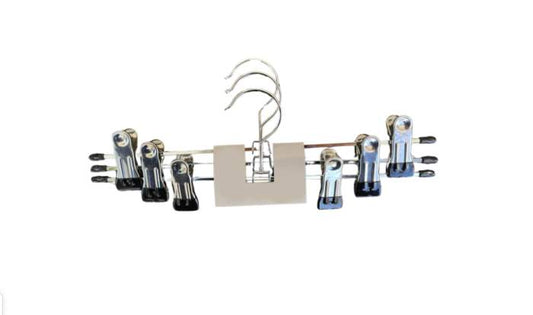 PACK 3 PERCHAS CON PINZA 35CM