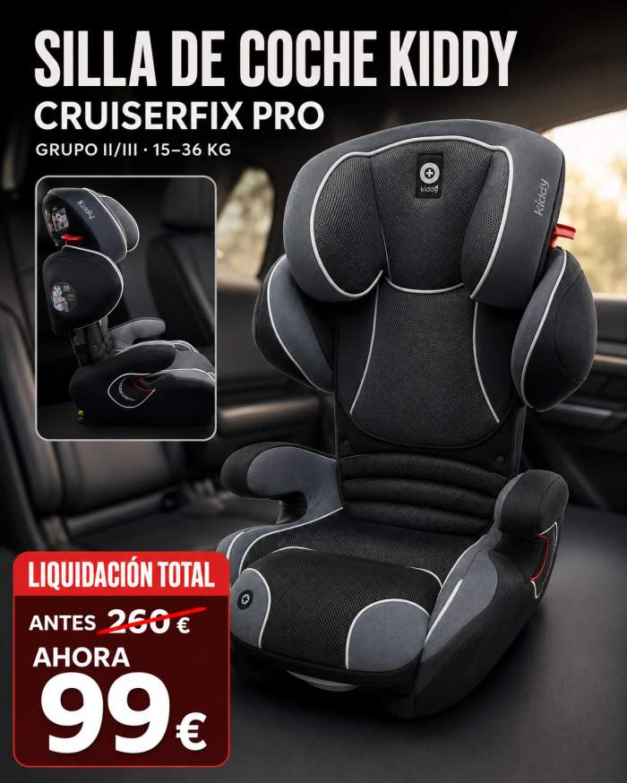 SILLA DE COCHE CRUISERFIX PRO PHANTOM - QrBox.es