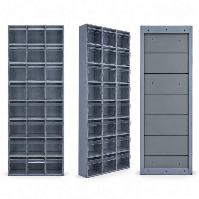 ESTANTERIA 24 CAJONERAS INDUSTRIALES UNIBOX