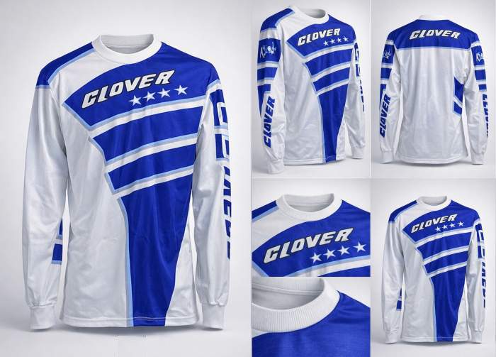 Camiseta De Moto Clover