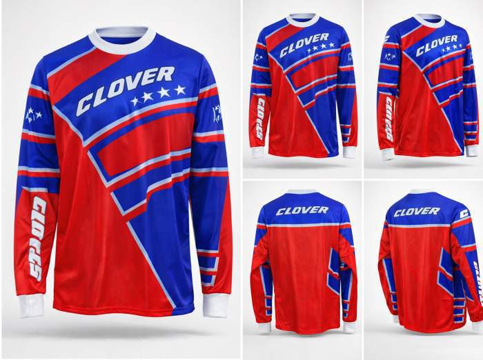 Camiseta De Moto Clover