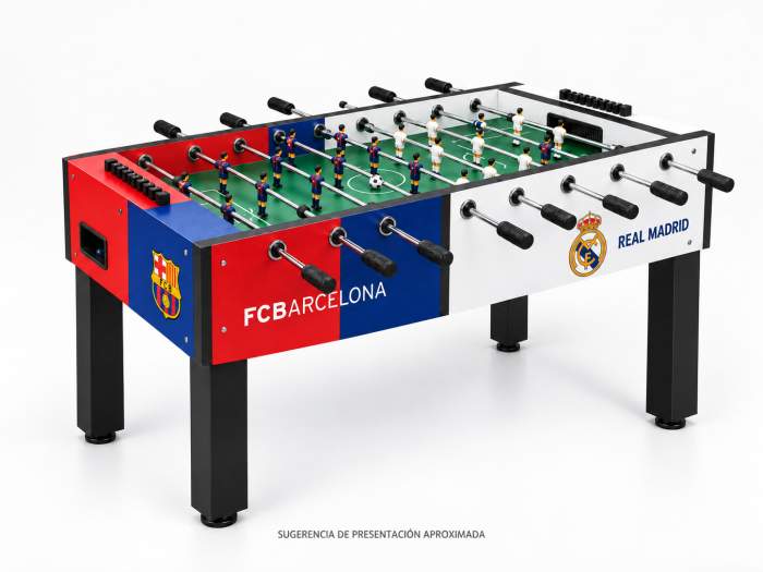 FUTBOLIN FC BARCELONA - REAL MADRID