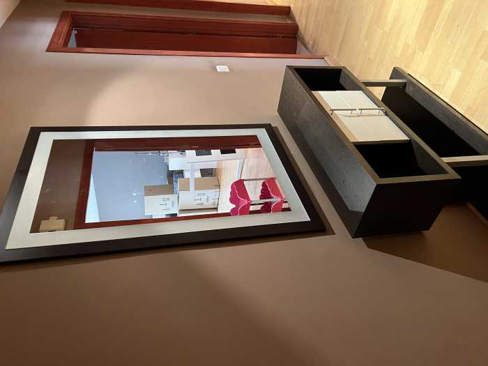 MUEBLE RECIBIDOR CON ESPEJO - QrBox.es