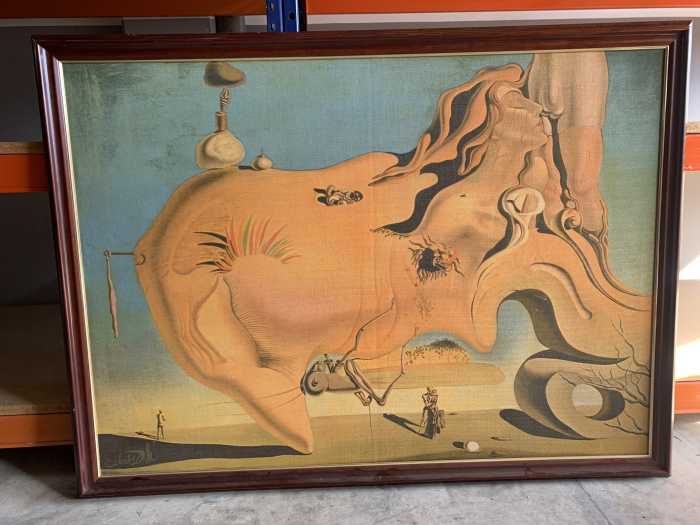 REPLICA CUADRO SALVADOR DALI 1929