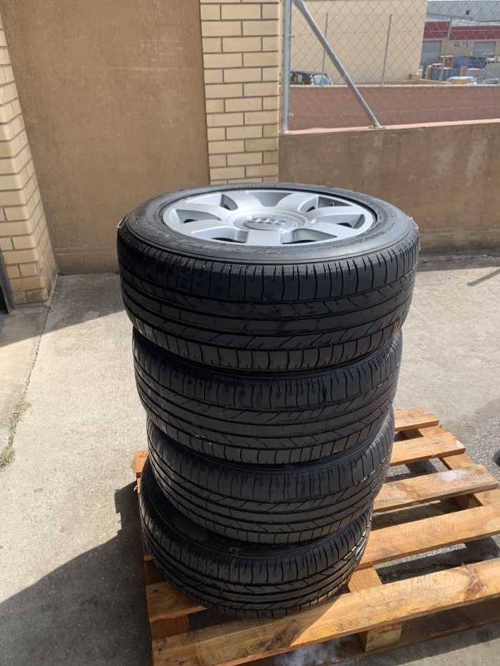4 LLANTAS 17” + NEUMÁTICOS AUDI A8 (2007)