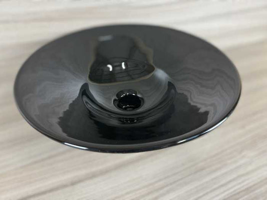 LAVABO NEGRO REDONDO 41x16CM K-7064