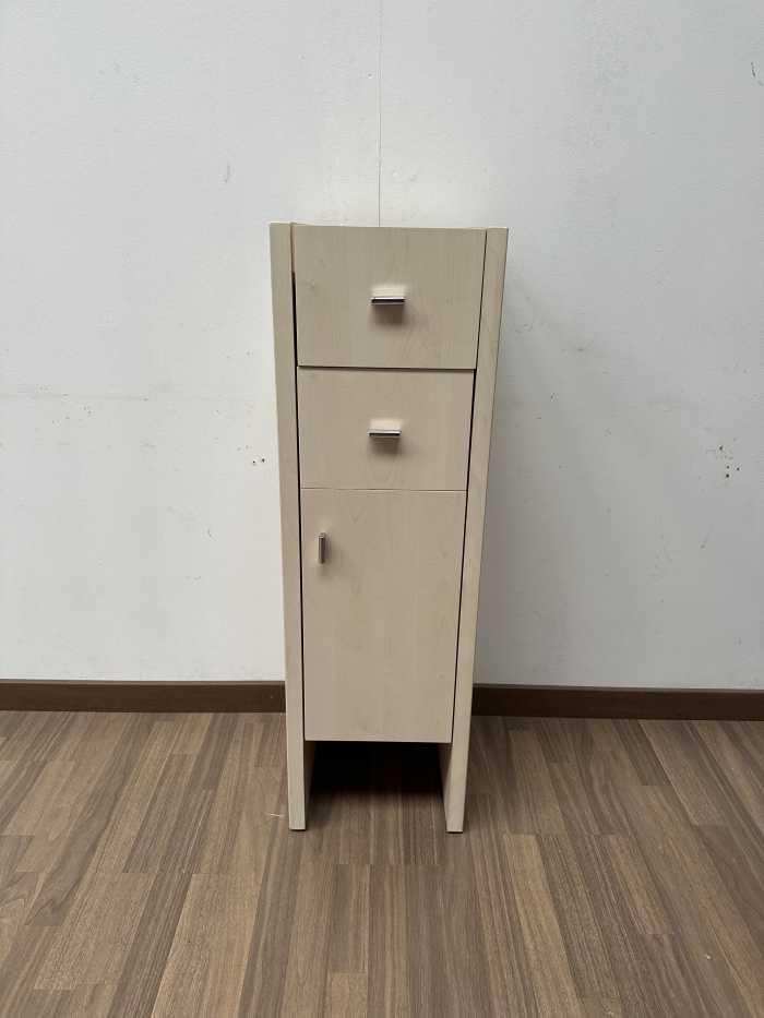 MUEBLE COLUMNA COLOR MADERA 110CM - QrBox.es