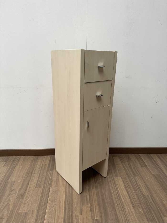 MUEBLE COLUMNA COLOR MADERA 110CM - QrBox.es