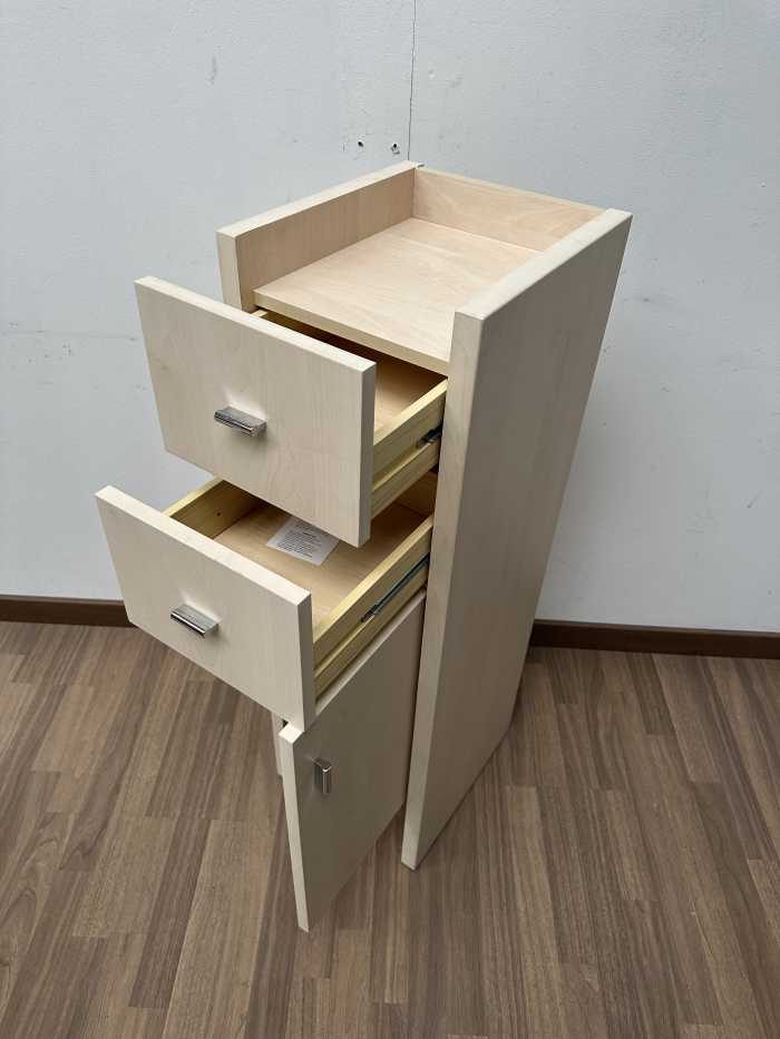 MUEBLE COLUMNA COLOR MADERA 110CM - QrBox.es