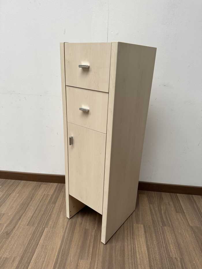 MUEBLE COLUMNA COLOR MADERA 110CM - QrBox.es