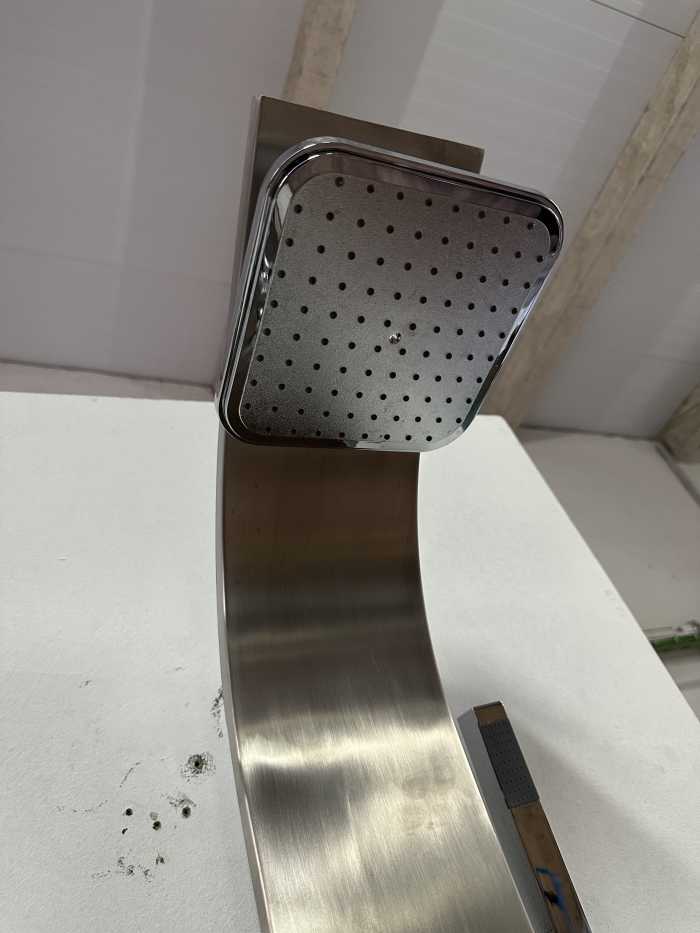 COLUMNA TERMOSTATICA HIDROMASAJE INOX CAPRI
