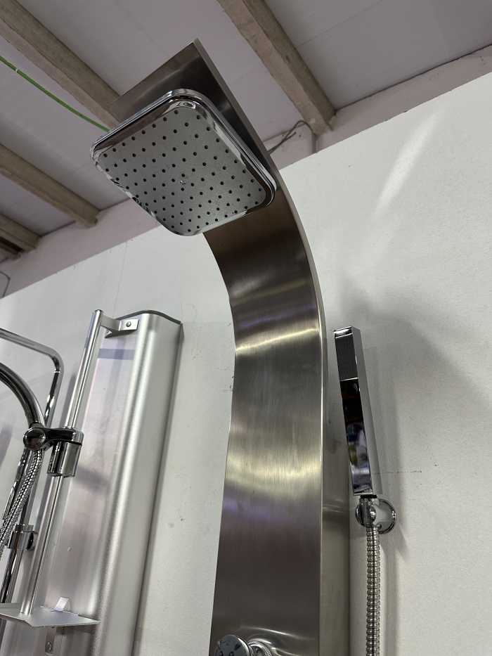 COLUMNA TERMOSTATICA HIDROMASAJE INOX CAPRI
