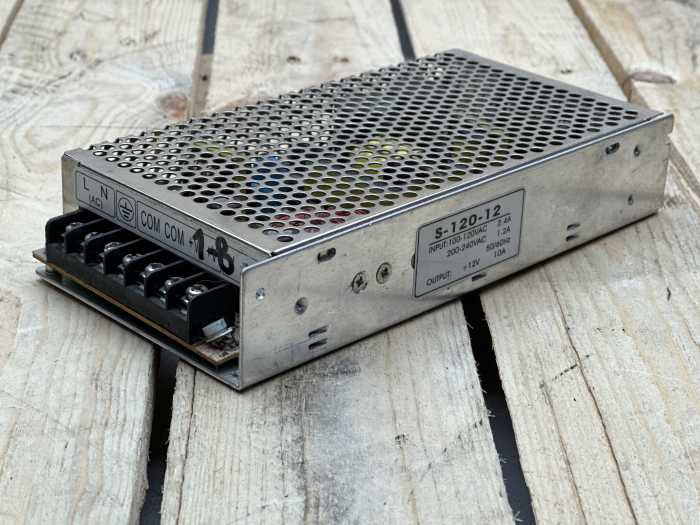 FUENTE DE ALIMENTACION S-120-12 - QrBox.es