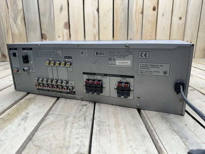 SONY RECIBIDOR FM STEREO/FM-AM STR DE485E - QrBox.es