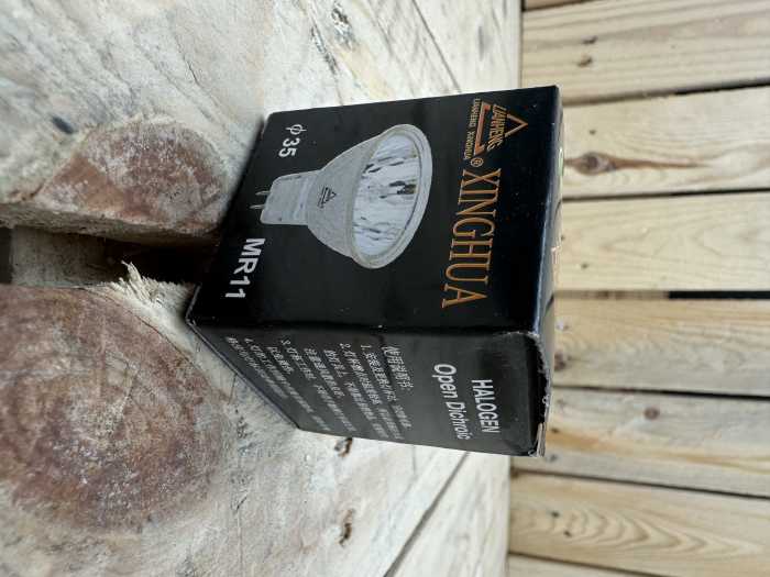 BOMBILLA 35W HALOGENA MR11