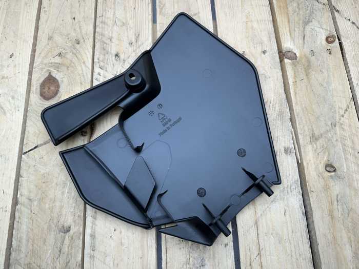 PORTANUMERO FRONTAL KTM 16/18 NEGRO