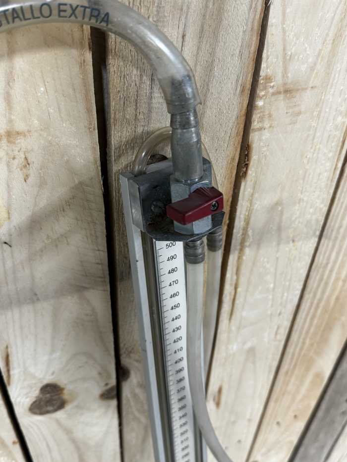 VENTOMETRO COLUMNA DE AGUA 500 METRAQUILATO