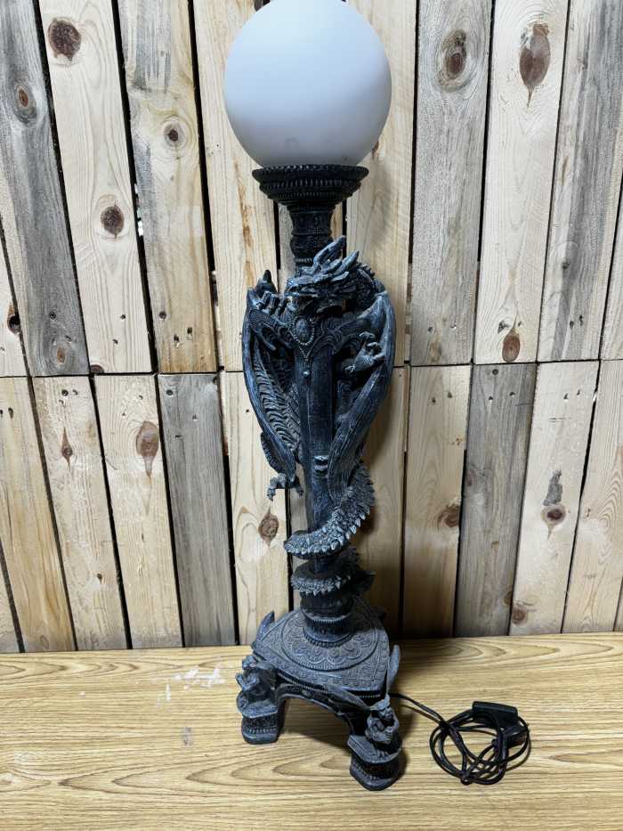 LAMPARA DRAGON 88x25x25cm - QrBox.es