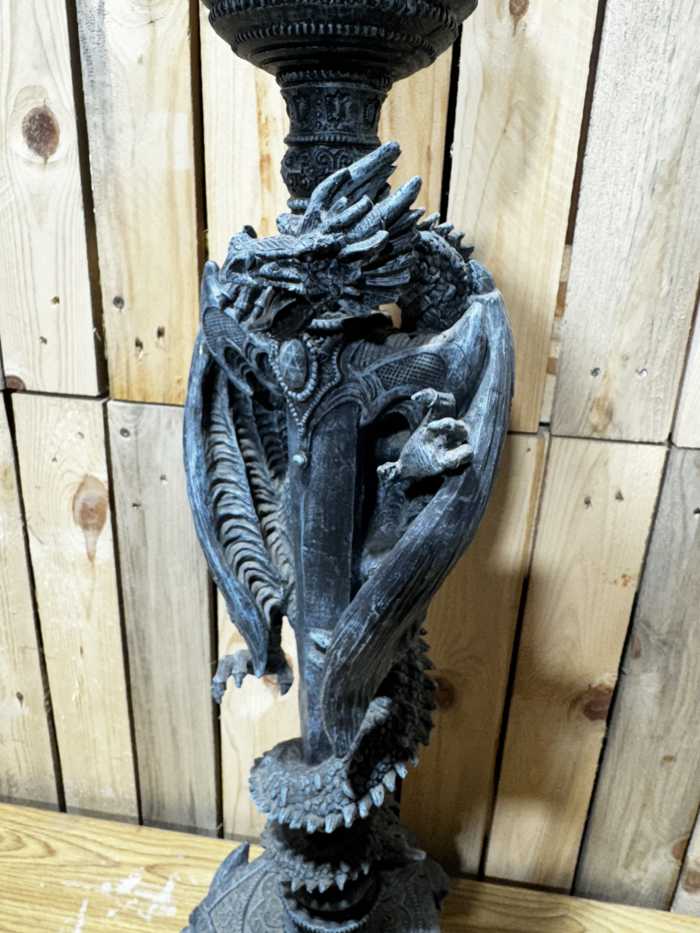 LAMPARA DRAGON 88x25x25cm - QrBox.es