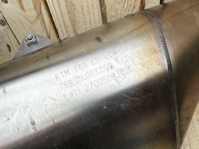 ESCAPE ORIGINAL KTM 690 2019-2024