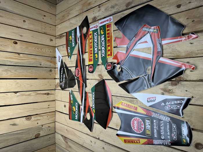 KIT ADHESIVOS KTM EXC 02-06