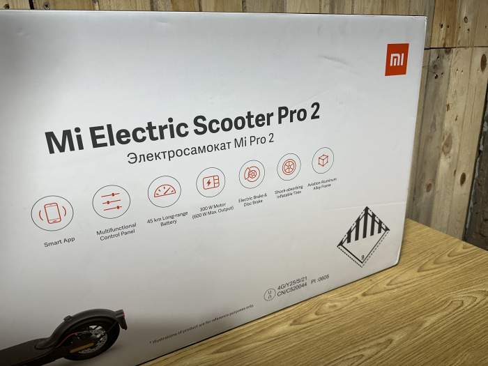 CAJA XIAOMI SCOOTER PRO 2 - QrBox.es