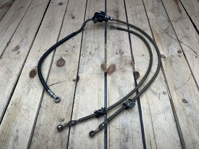 SET LATIGUILLOS FRENO DELANTERO TENERE XTZ 750