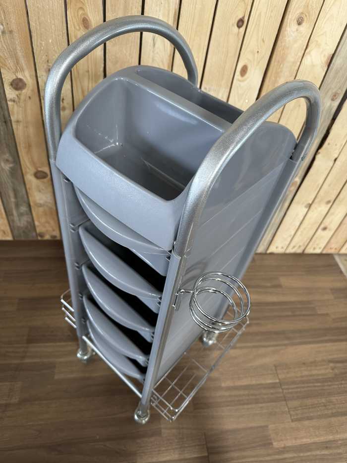 CARRITO AUXILIAR DE PELUQUERIA Z10 - QrBox.es