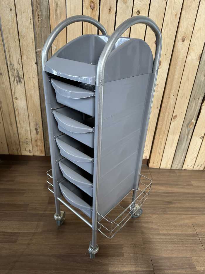 CARRITO AUXILIAR DE PELUQUERIA Z10 - QrBox.es