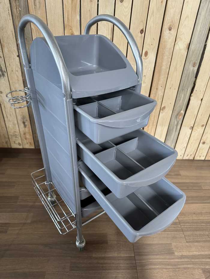 CARRITO AUXILIAR DE PELUQUERIA Z10 - QrBox.es