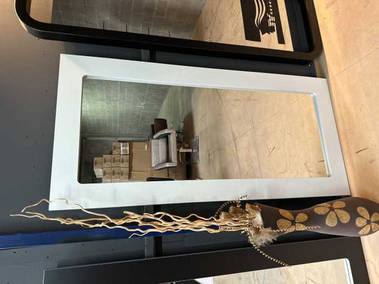ESPEJO GRANDE BLANCO REF.20 - QrBox.es