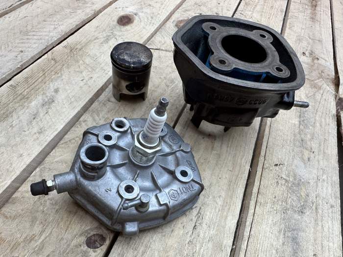 CILINDRO, PISTON Y CULATA PIAGGIO SR50