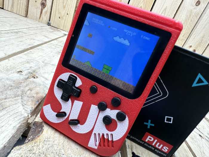 GAME BOX 400 JUEGOS EN 1 ROJO